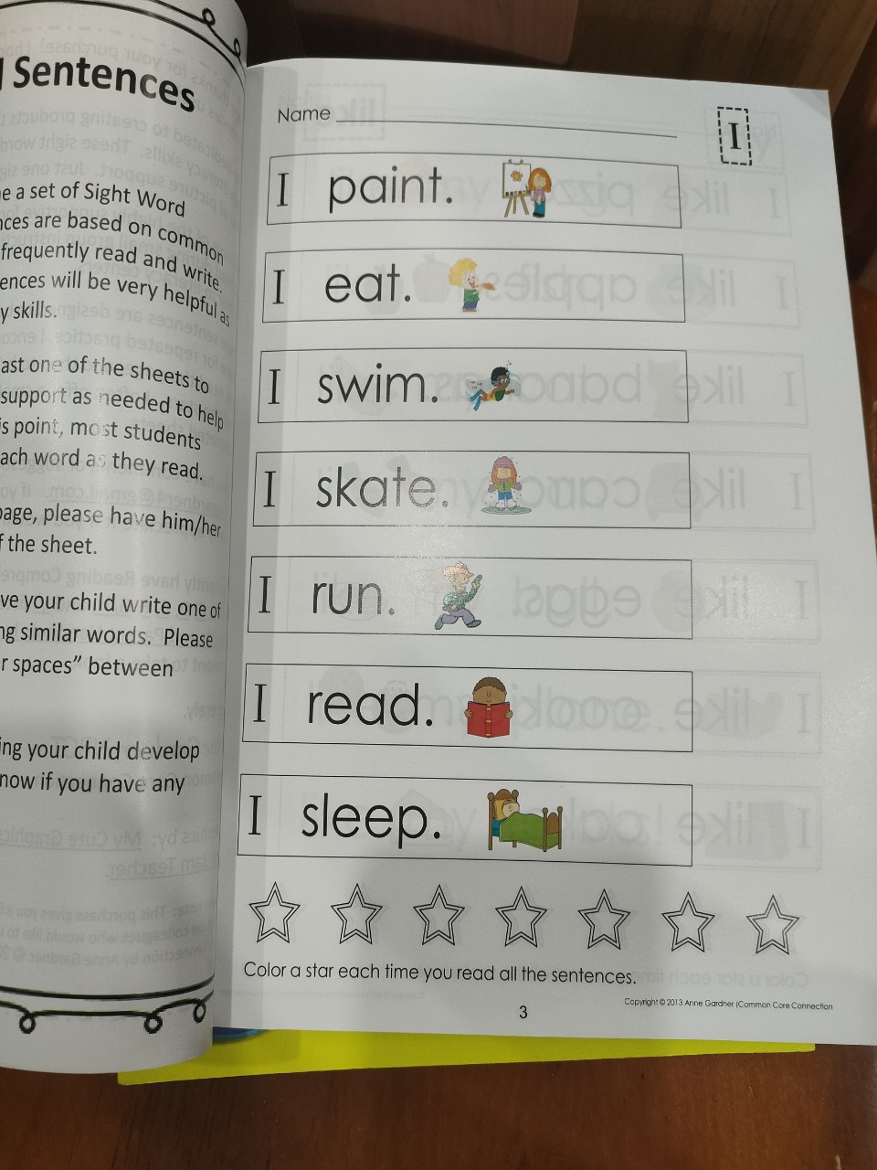 Tặng kèm file nghe - Bộ sight word 4 cuốn