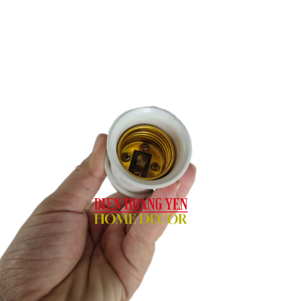 4 E27 Waterproof Lamp Holders for Outdoor Use with 10cm Long Electrical Wires
