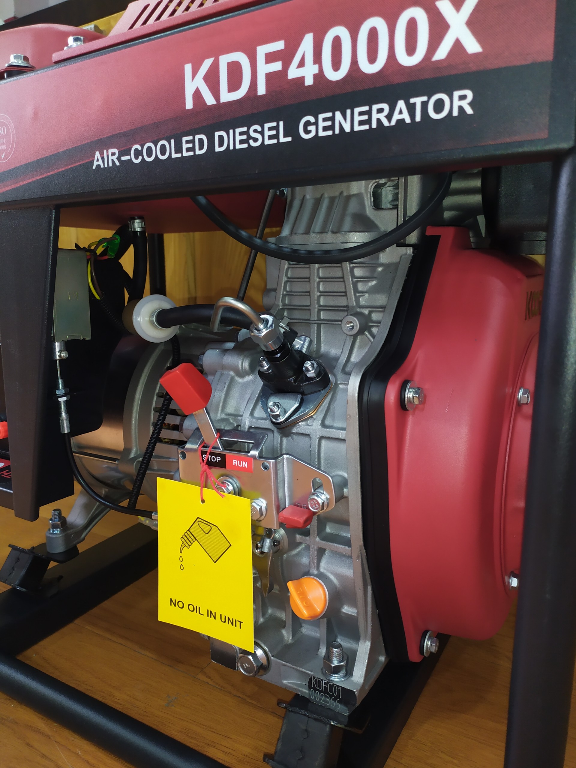 Máy Phát Điện Chạy Dầu 3kVA Koop KDF4000X