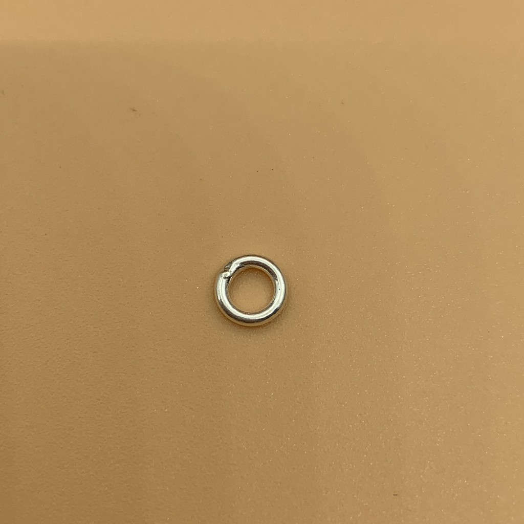 Charm khoen bạc dạng tròn (chêm bạc ) - Charm bạc 925 - Mã CB485
