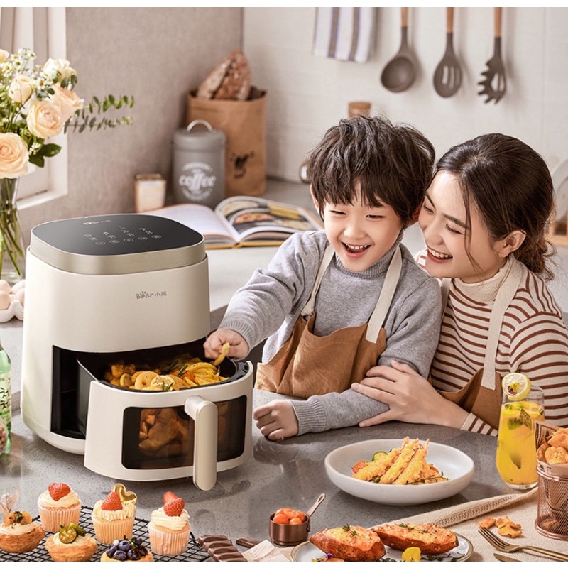 NỒI CHIÊN KHÔNG DẦU BEAR 5.0L - MẪU MỚI