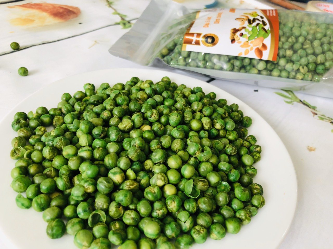 500g đậu hà lan rang muối