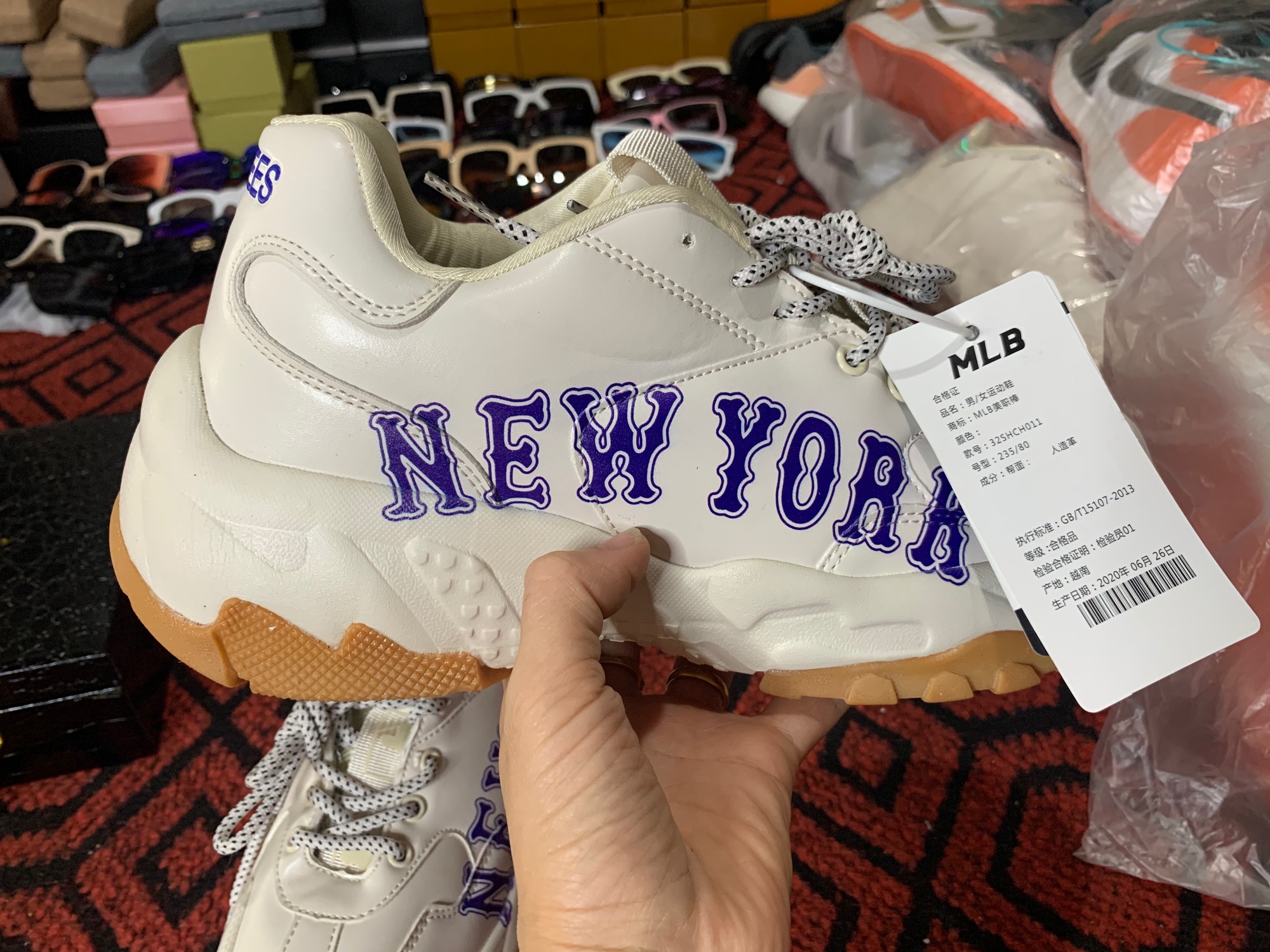 Giày thể thao MLB newyork# giaythethaomlb sneaker