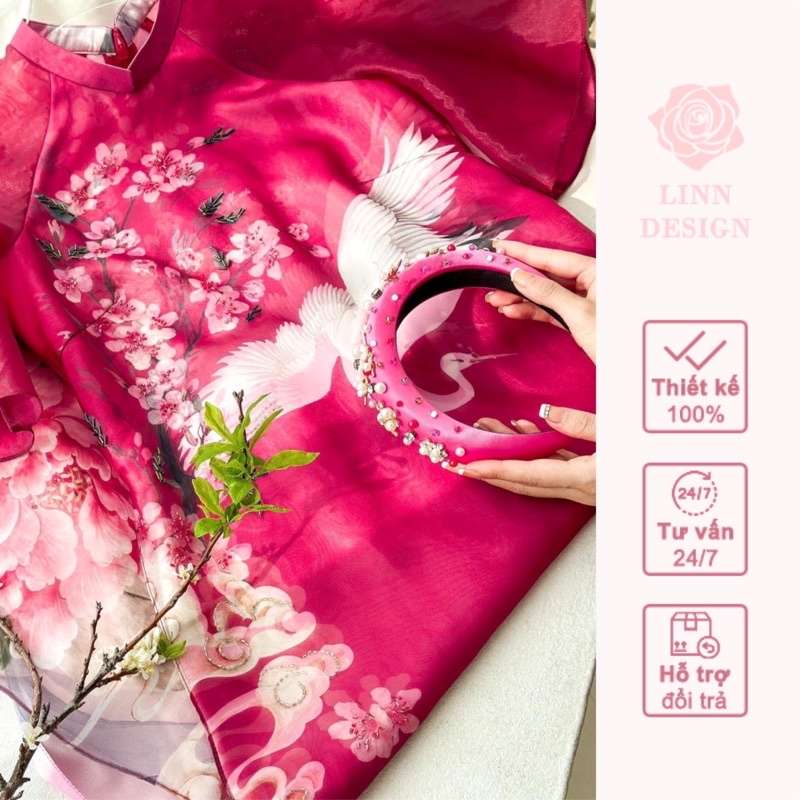 Áo dài cách tân Tố Ngọc by LINN design
