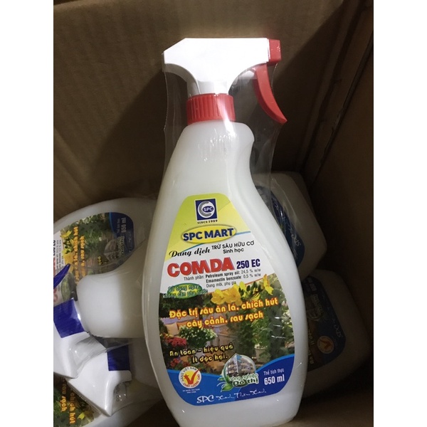 chai xịt hữu cơ COMDA(650ml)  trừ sâu ăn lá, bọ trĩ, rệp..