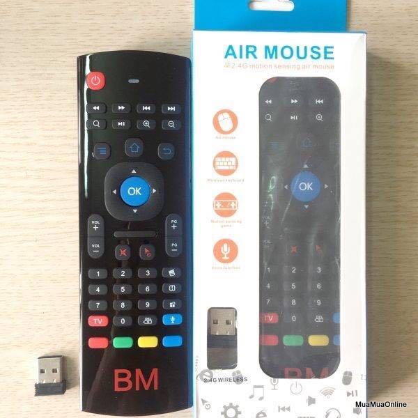 Chuột Bay Kiêm Bàn Phím KM900 Cho Smart Tivi, Android Box Cao Cấp