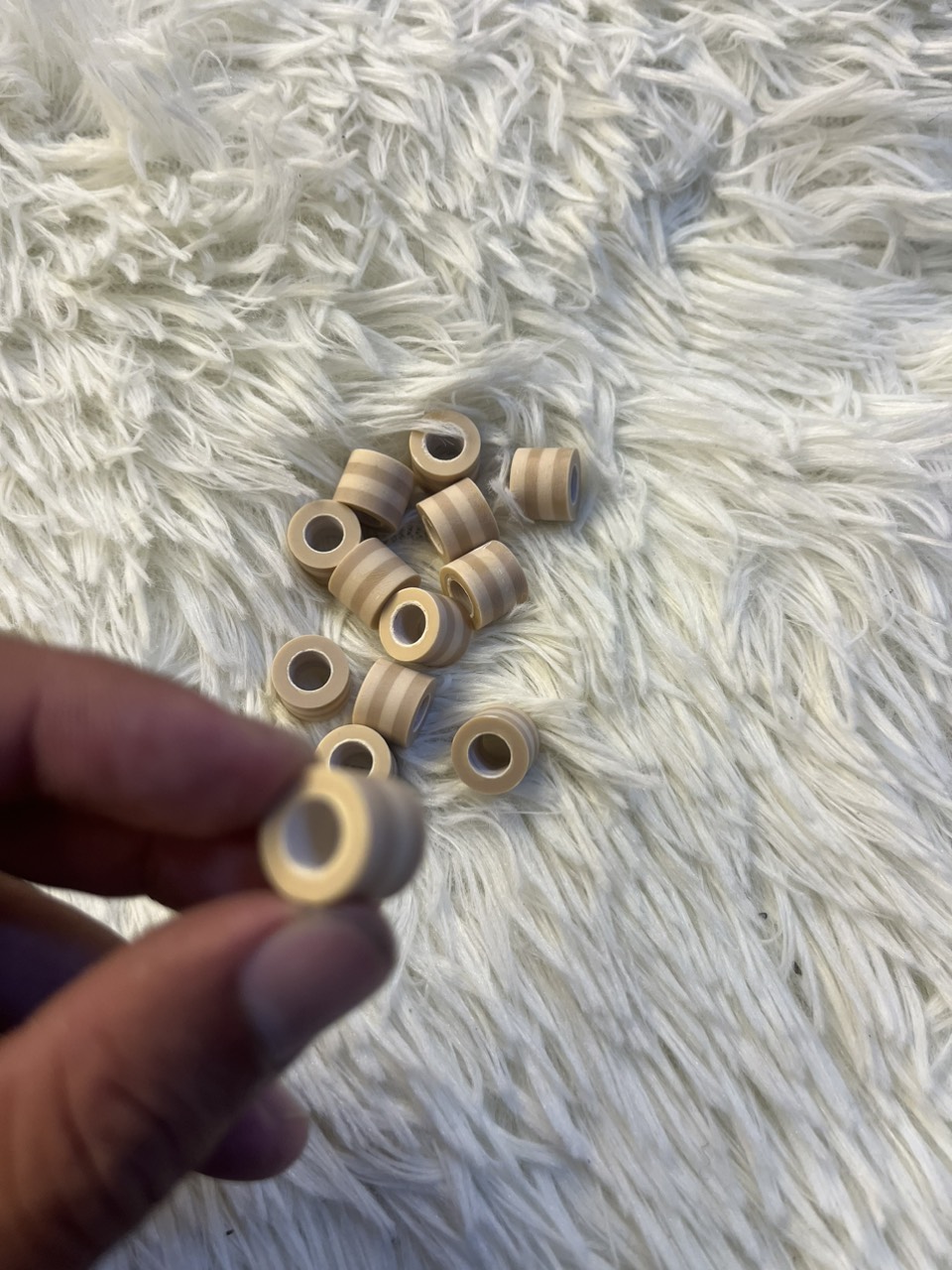 phip da lợn ( phíp sọc) bida 13mm ( dùng cho lip và 3C, kích cỡ dưới 13mm)