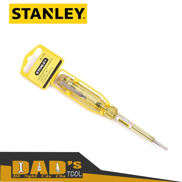 [HCM]BÚT THỬ ĐIỆN 100-500VAC - STANLEY 66-119/120