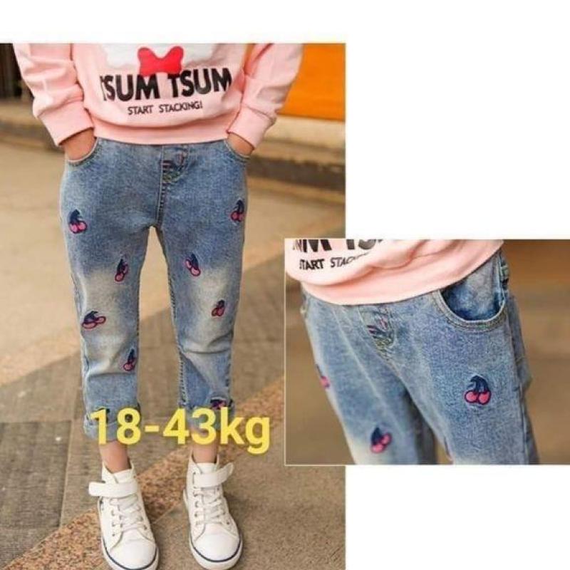 Nơi bán Quần bò (jians) Quảng Châu cho bé gái size trung đại 18-45kg