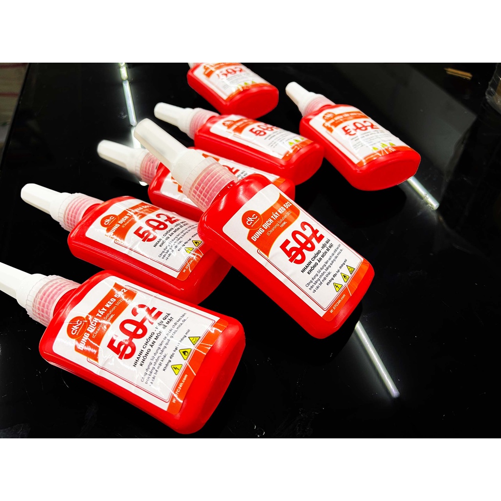 Dung dịch tẩy KEO 502 - NướC TẩY 502 TRU NHựA MICA, ALU, ... | Lazada.vn