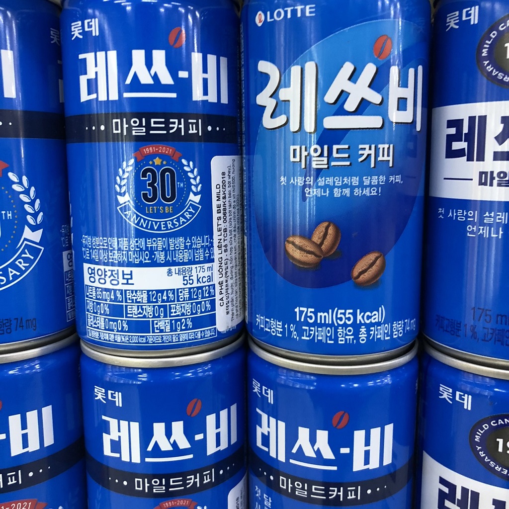 Cà phê hàn quốc LET'S BE 175ml