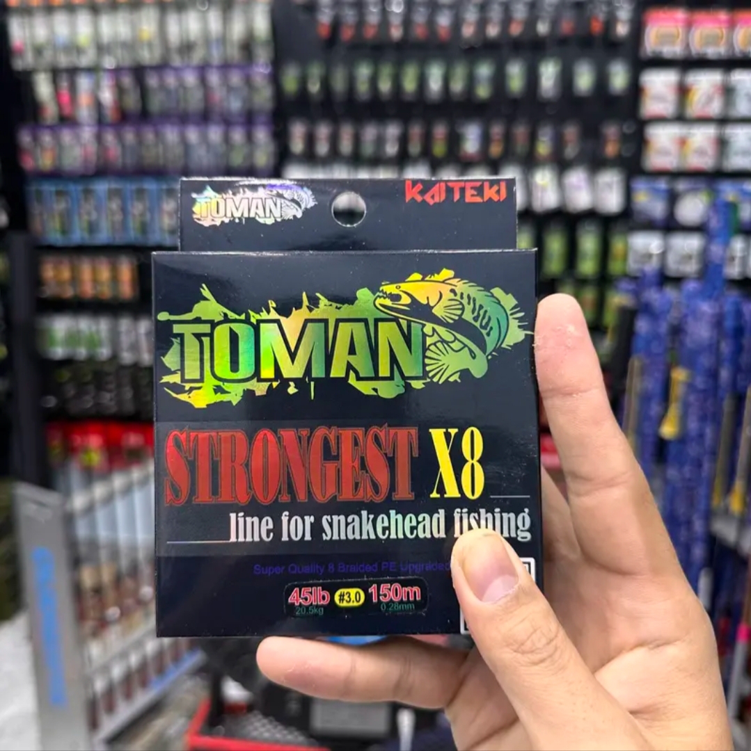 Dù Toman X8 chuyên câu lure