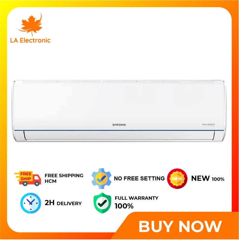 [Trả góp 0%] - Samsung air conditioner Inverter 1 HP AR09TYHQASINSV - Free shipping HCM