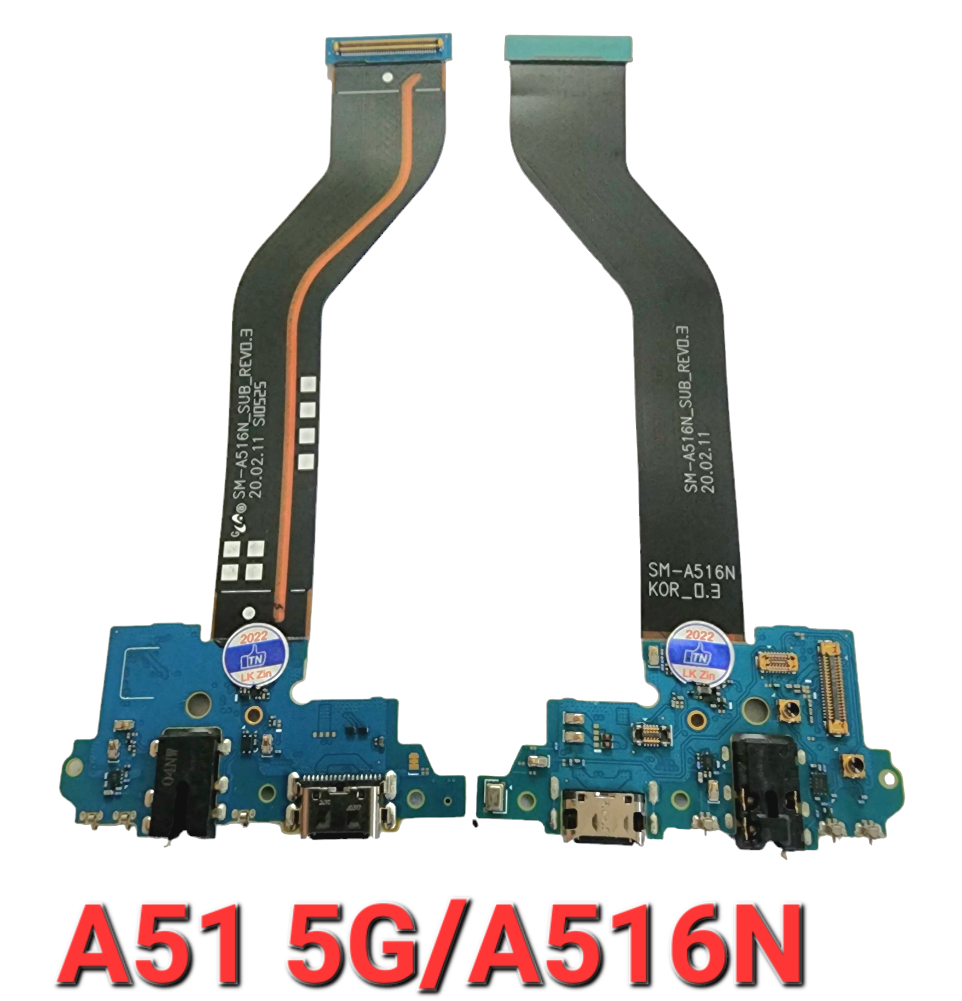 Cụm bo sạc sam sung a51 5g/a516n zin