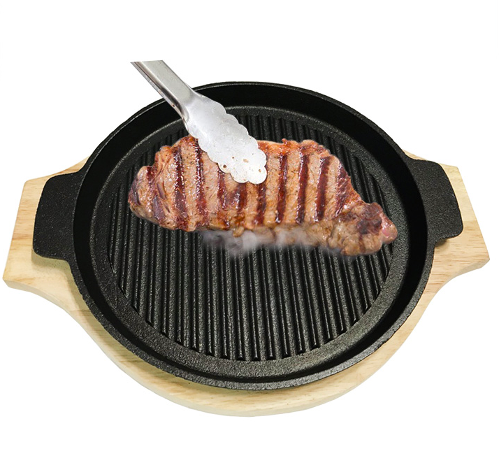 [HCM]Chảo nướng BBQ gang chống dính Dragon