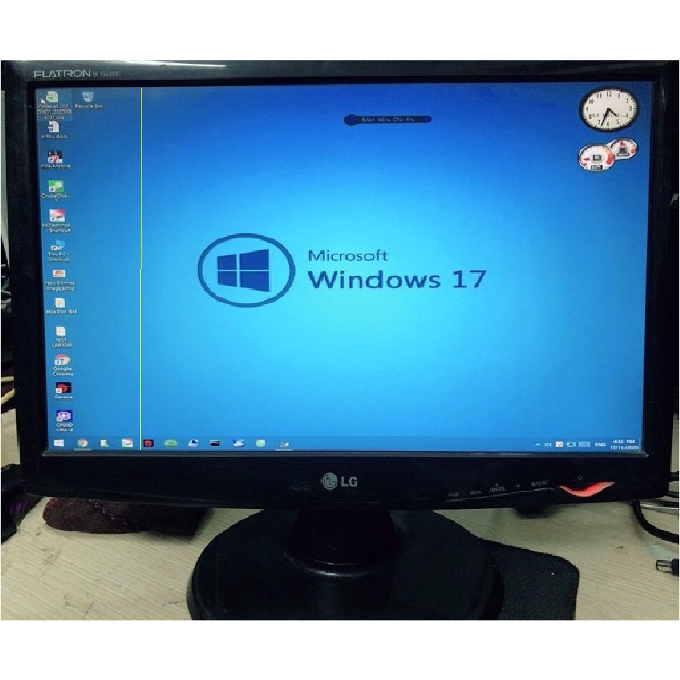 Màn hình 17inch vuông cũ còn sài tốt