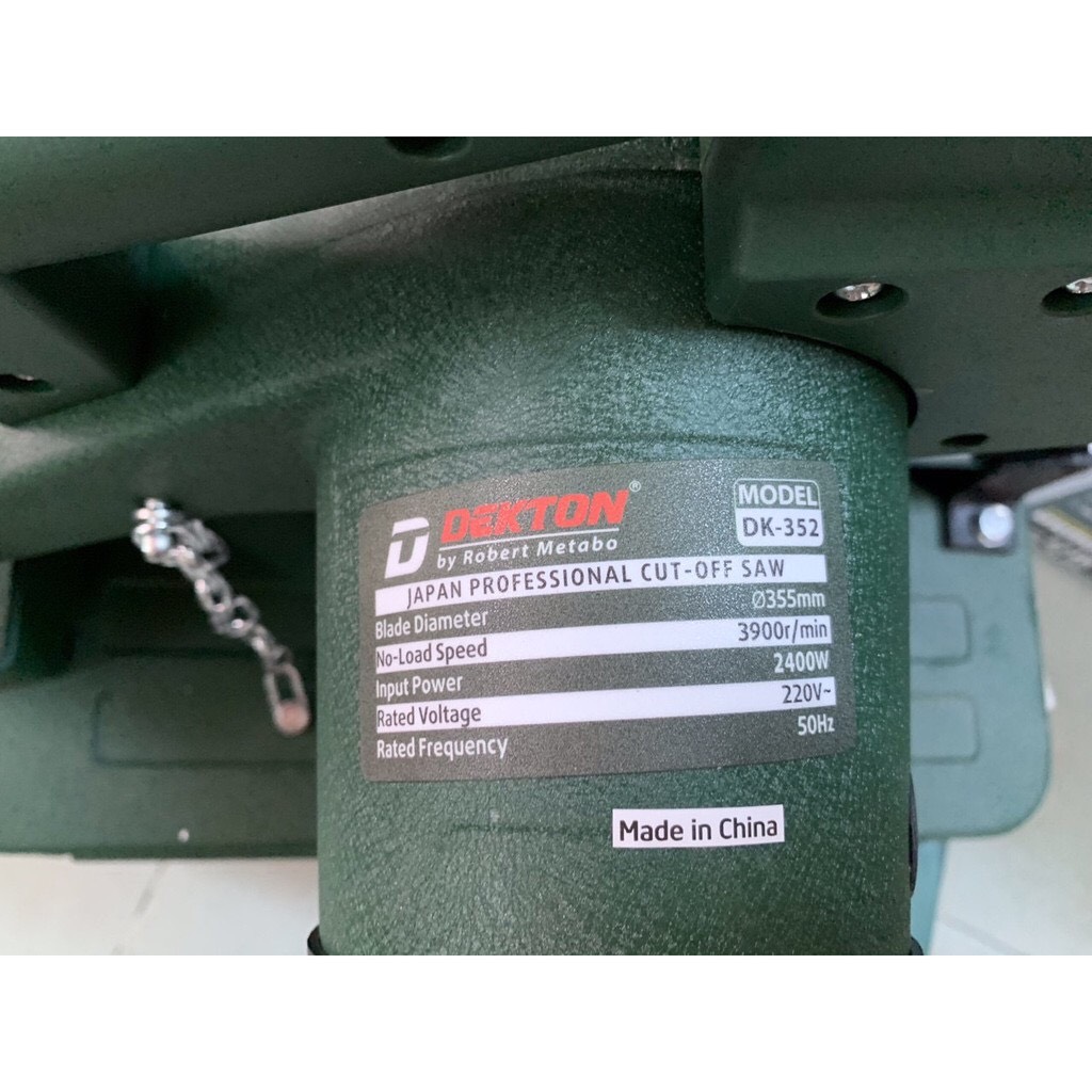 MÁY CẮT SẮT DEKTON DK-352 355MM (MODEL: DK-352)