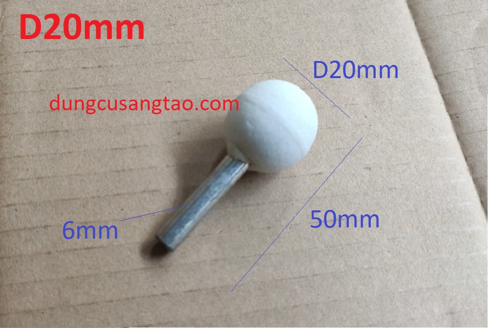 Đá mài trục 6mm (hình trụ/hình cầu)