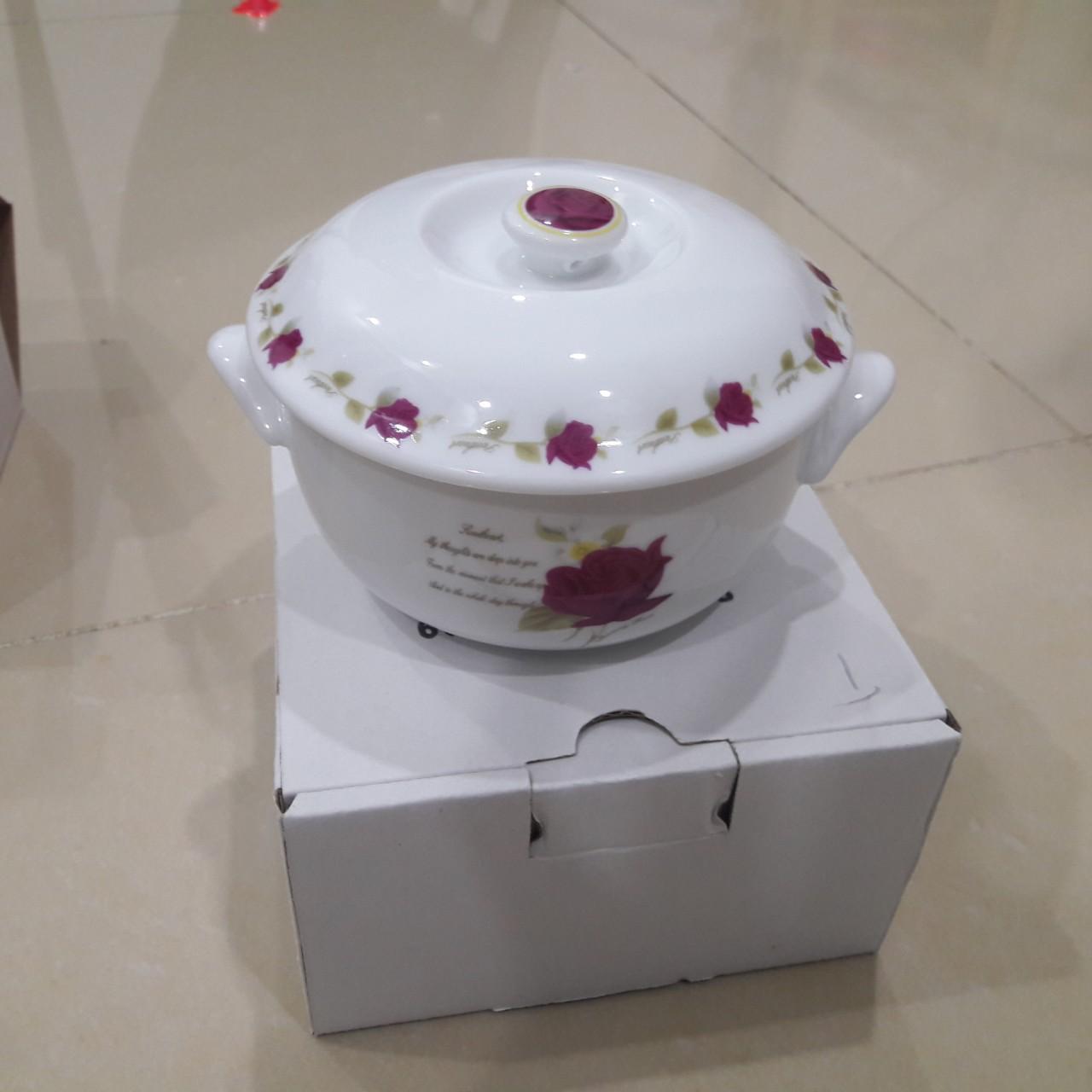 [HCM] Thố sứ chưng yến