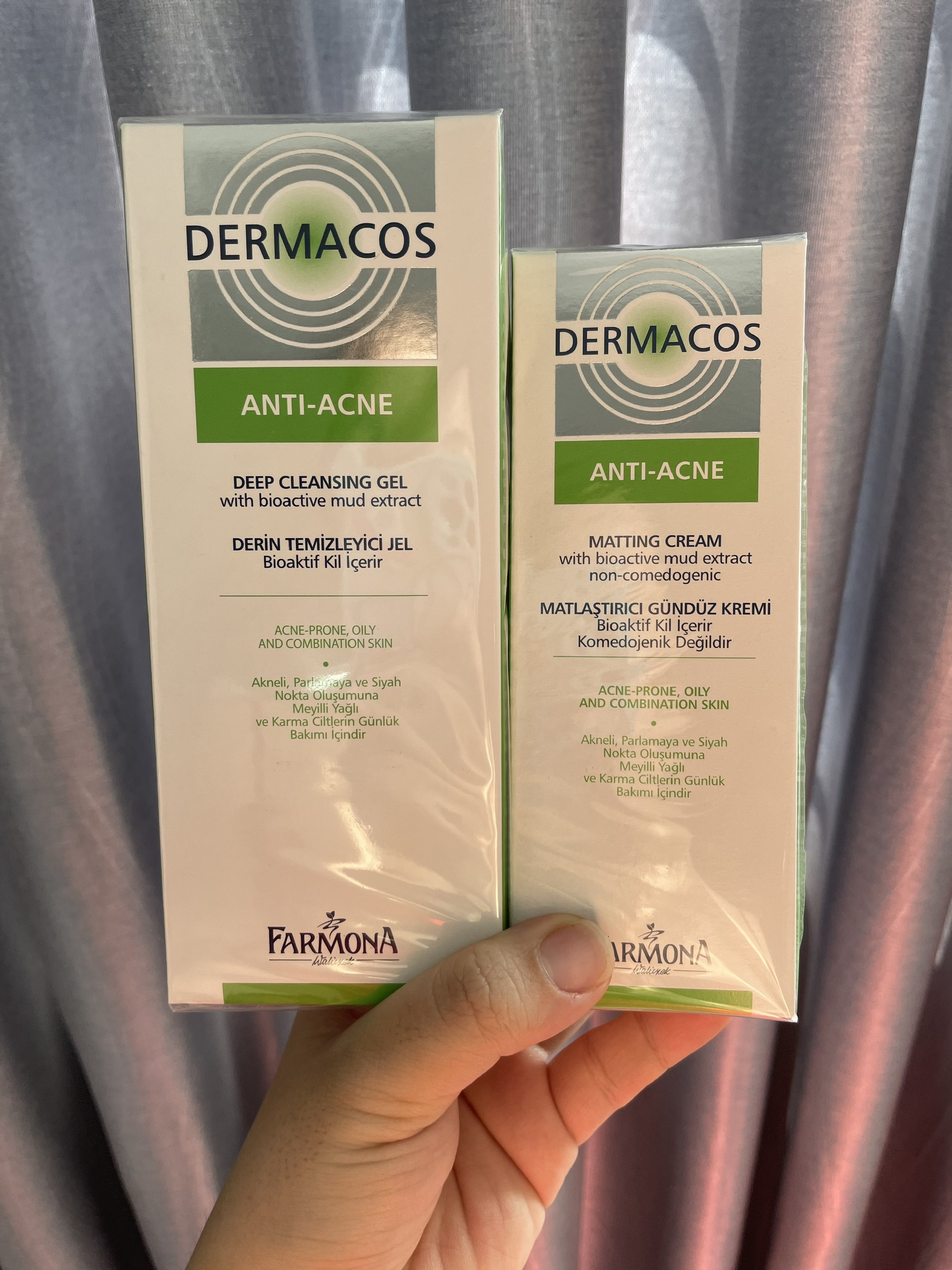 Sữa rữa mặt Dermacos - Dành cho da mụn