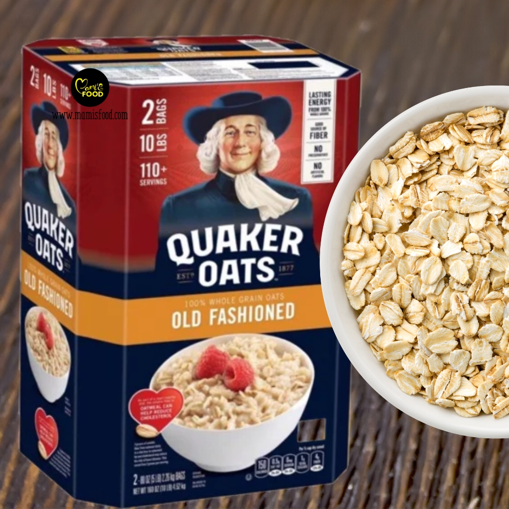 [HCM]Yến Mạch Quaker Old Fashioned thùng 45kg