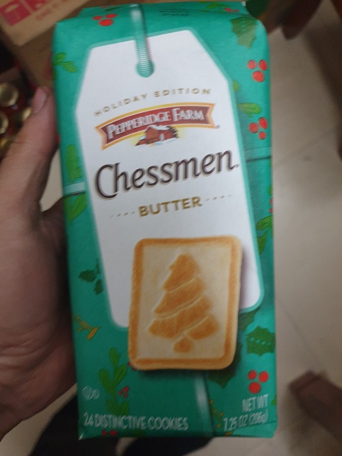 Biscuits butter chessmen Pepperidge Farm