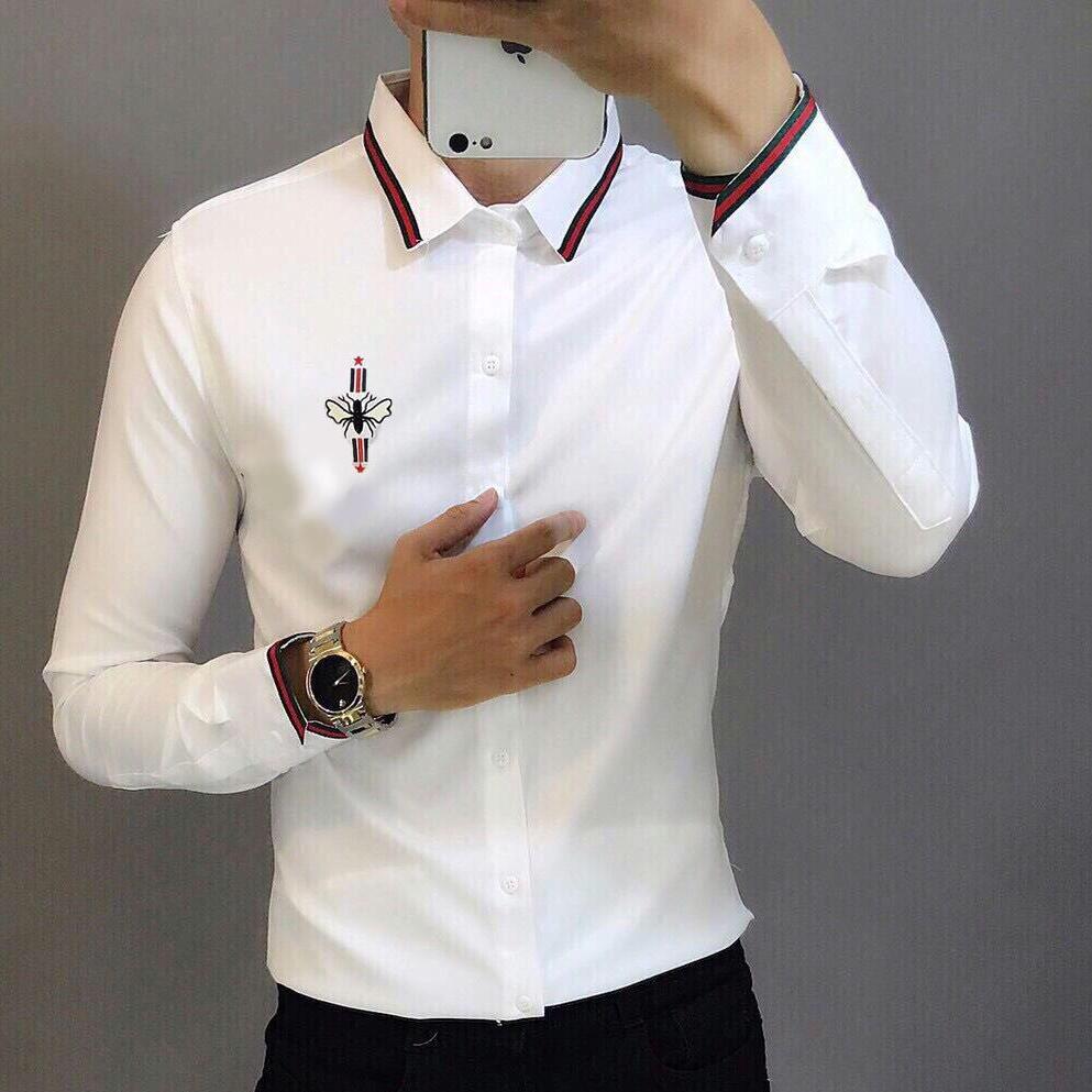Kman_Áo sơ mi họa tiết kate lụa cao cấp 025E ( nhiều màu )