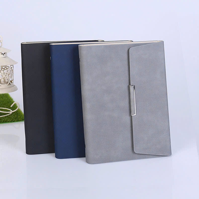 Sổ tay da khổ A5 quà tặng doanh nghiệp cao cấp sang trọng có khắc tên và logo WGH