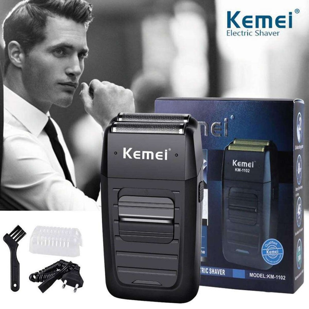 Máy Cạo Râu, Cạo Khô Kemei 1102
