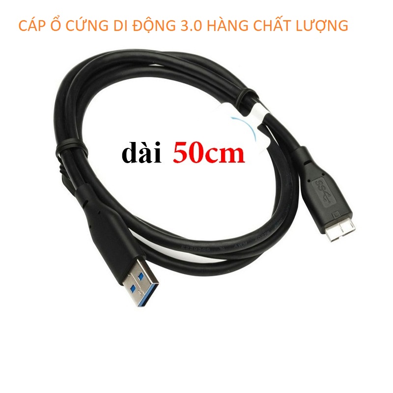 Dây cáp usb 3.0 cho ổ cứng di động hdd