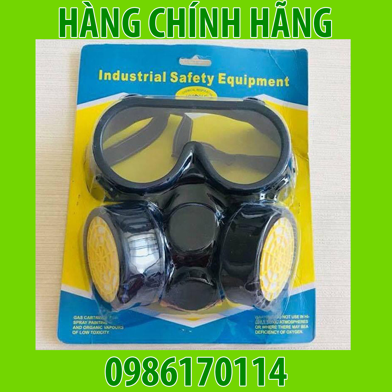 mặt nạ phòng độc phun thuốc trừ sâu, phun sơn