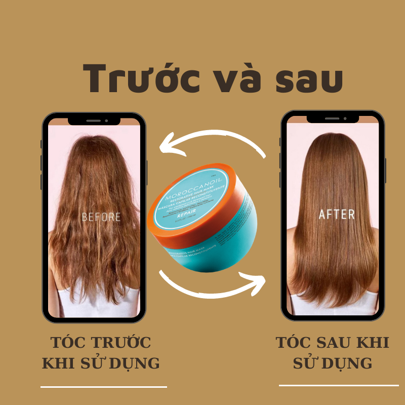 Kem Hấp Ủ Phục Hồi Tóc Moroccanoil 250ml | Calla Official