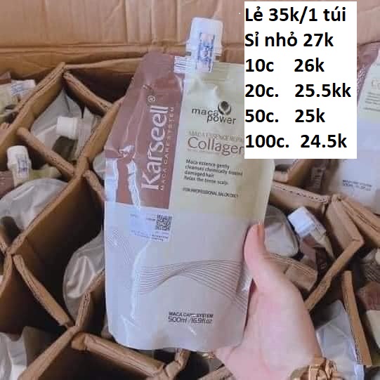 Nnkn0019 kem ủ hấp tóc collagen karsell 500ml