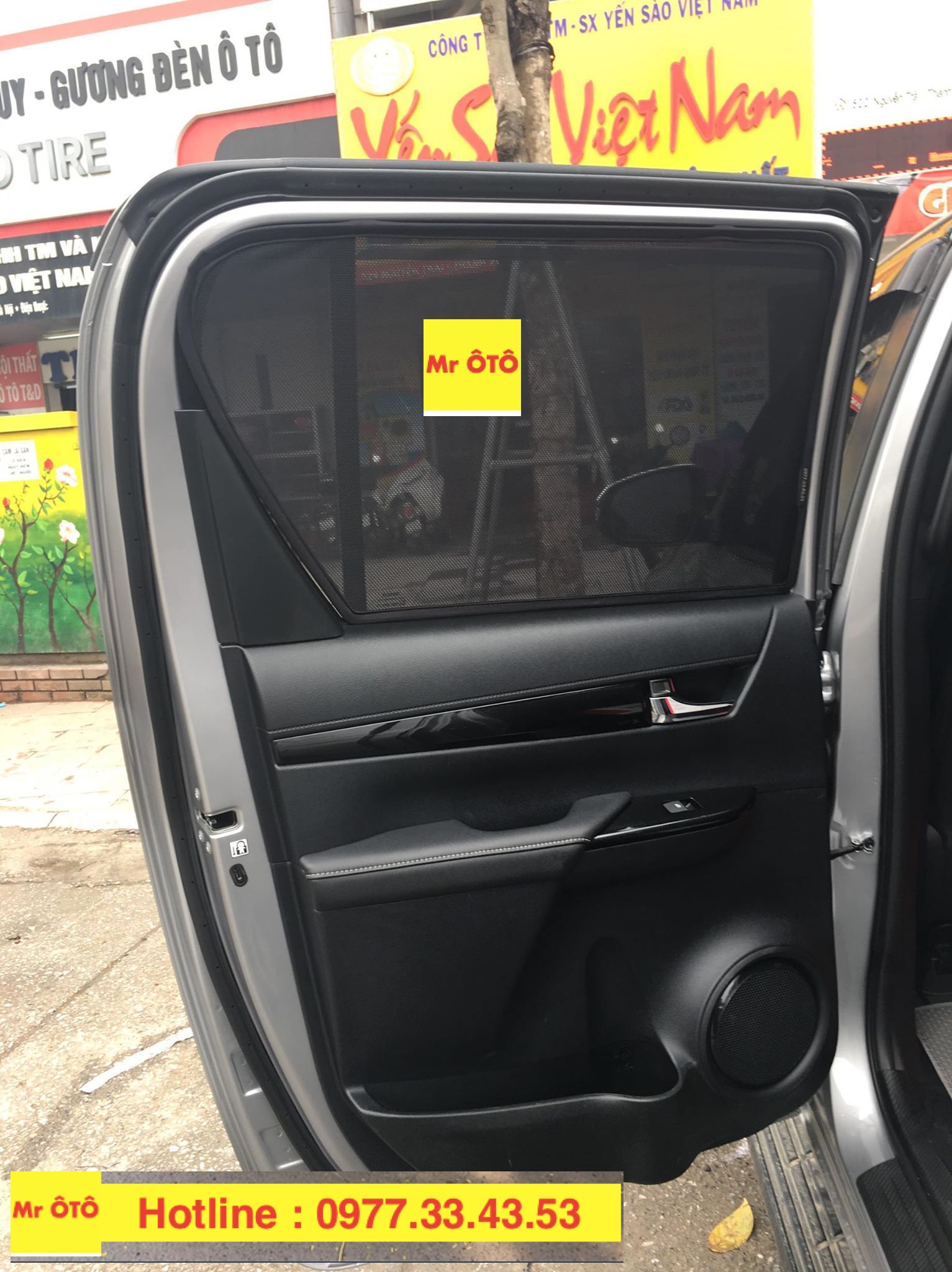 Rèm Che Nắng Xe Toyota Hilux 2019-2021  Hàng Loại 1 MR.ÔTÔ -Bảo Hành 2 Năm