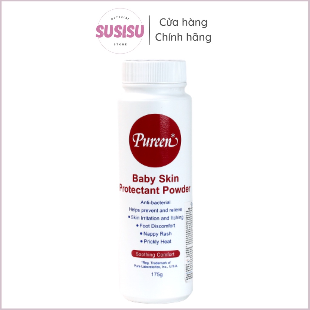 Phấn rom cho bé PUREEN Baby Skin Protectant Powder 175g Phấn rôm Pureen