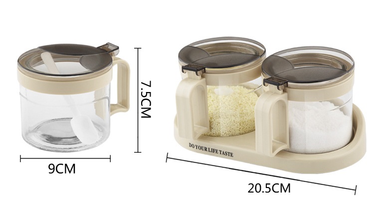 combo 3 hủ đựng gia vị