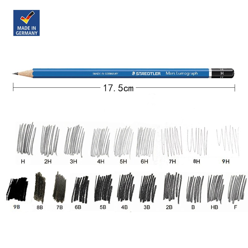 [HCM]BÚT CHÌ PHÁC THẢO XANH STAEDTLER (STAEDTLER MARS® LUMOGRAPH® 100)