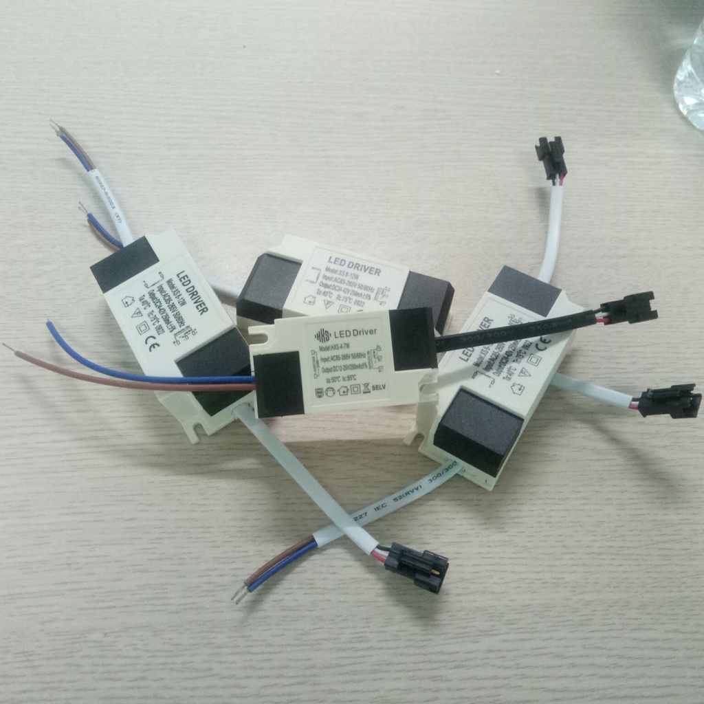Nguồn đèn Led âm trần 3 màu cho đèn 7w
