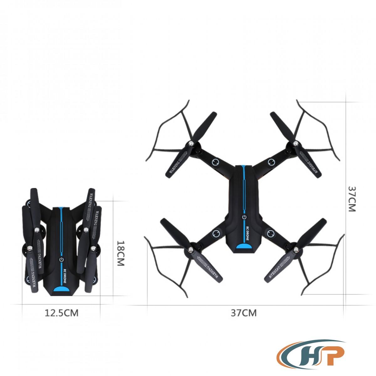 flycam A6 camera HD gấp gọn có tự bay về