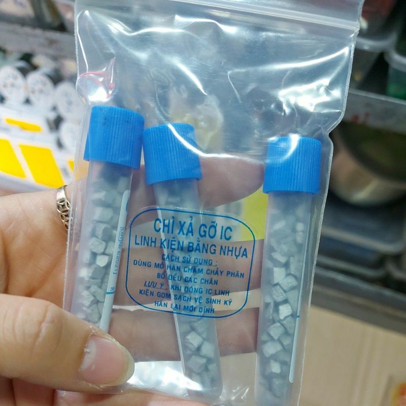 1 ống chì xả tháo ic