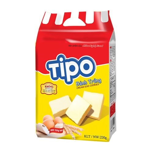 set 03 Bánh Trứng Tipo Túi 220g