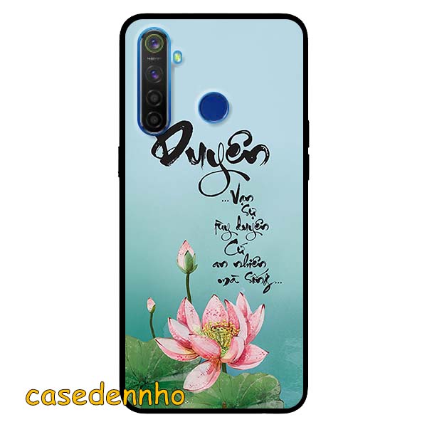 Ốp lưng dành cho realme 5 - realme 5s - realme 5i - realme 6i- thư pháp duyên
