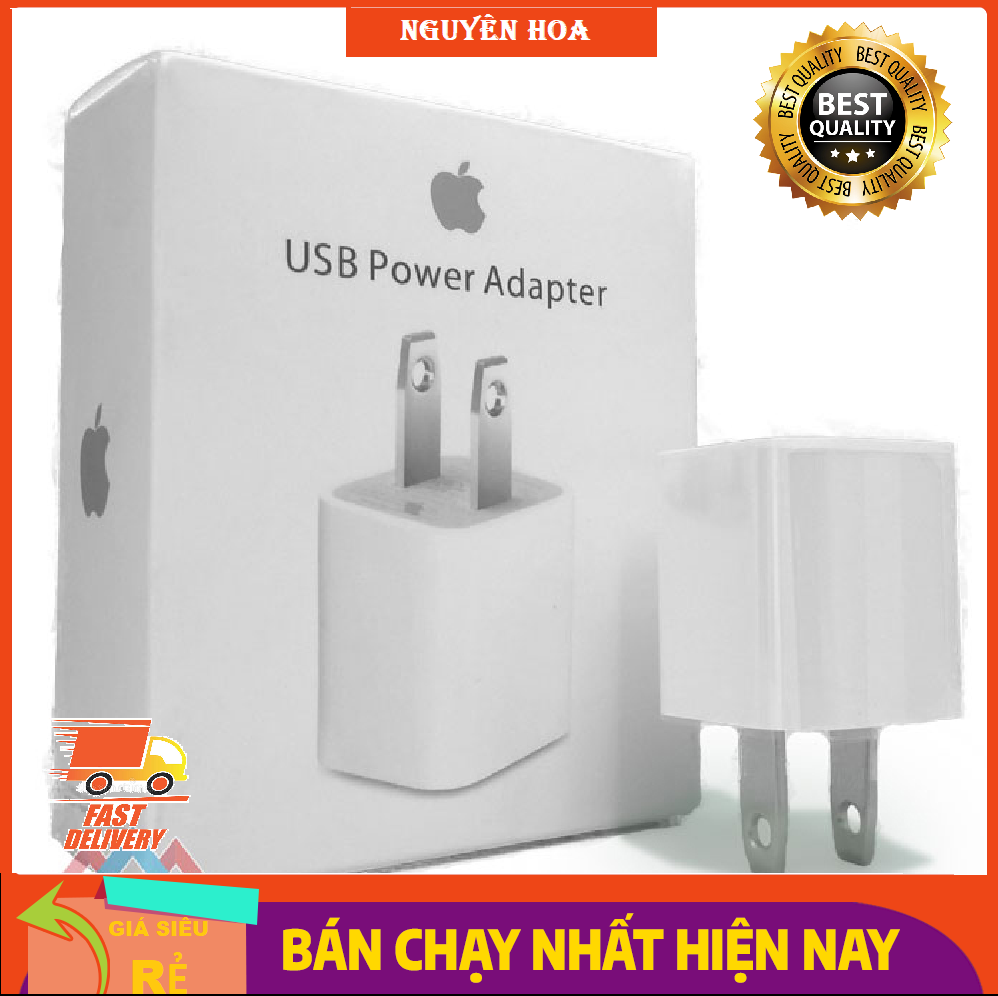 Củ sạc cốc sạc zin Iphone 5 Iphone 6 Iphone 6 Plus Iphone 7 Iphone 7 Plus Iphone 8 Iphone X Iphone XR Iphone XS Iphone XS MAX