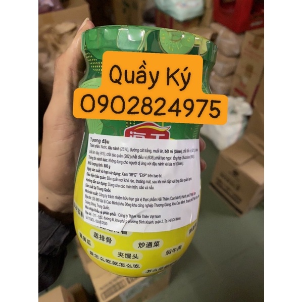 Tương đậu Hải Thiên 800gr ( Soybean paste )