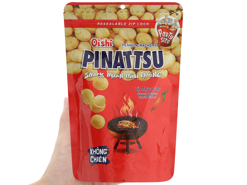 [Siêu thị WinMart] - Đậu phộng Pinattsu mực cay gói 85g