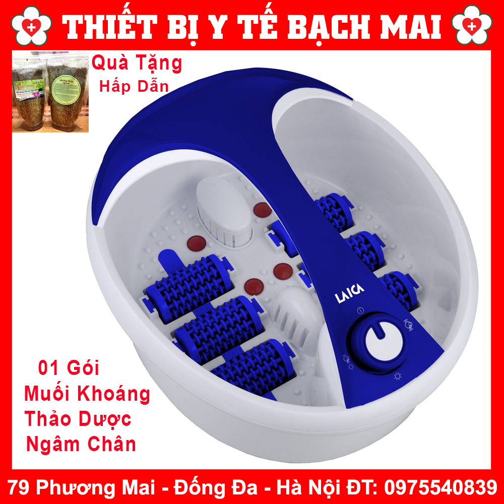 Bồn Ngâm Chân Massage Hông Ngoại LAICA PC1018