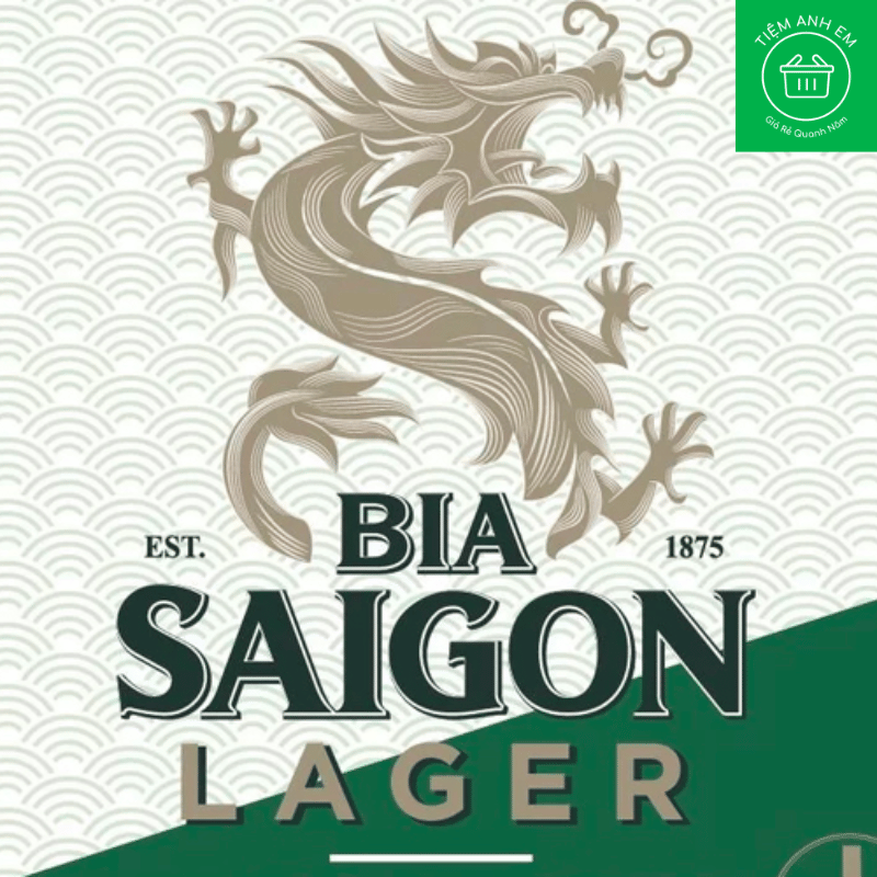 Bia Sài Gòn Lager Lon 330ml