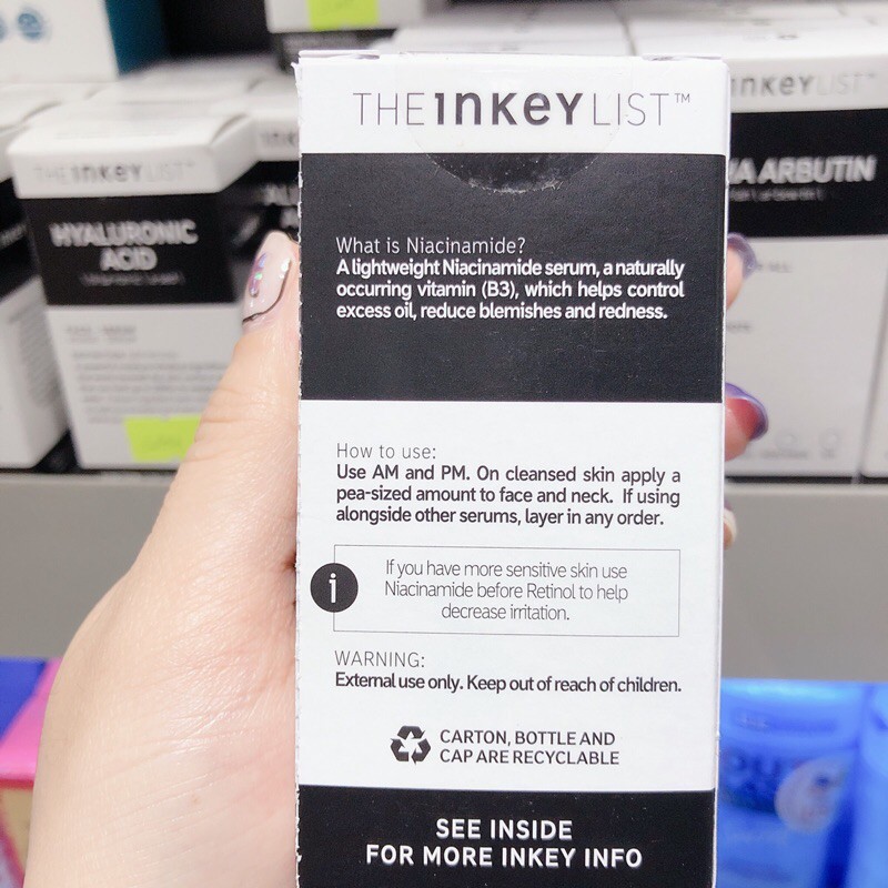 Tinh chất The INKEY List Niacinamide ( 30mL )