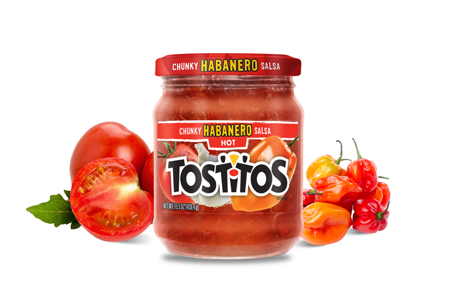 Sốt salsa tostitos hot Habanero Mỹ 439.4g/hũ - nhập khẩu Mỹ
