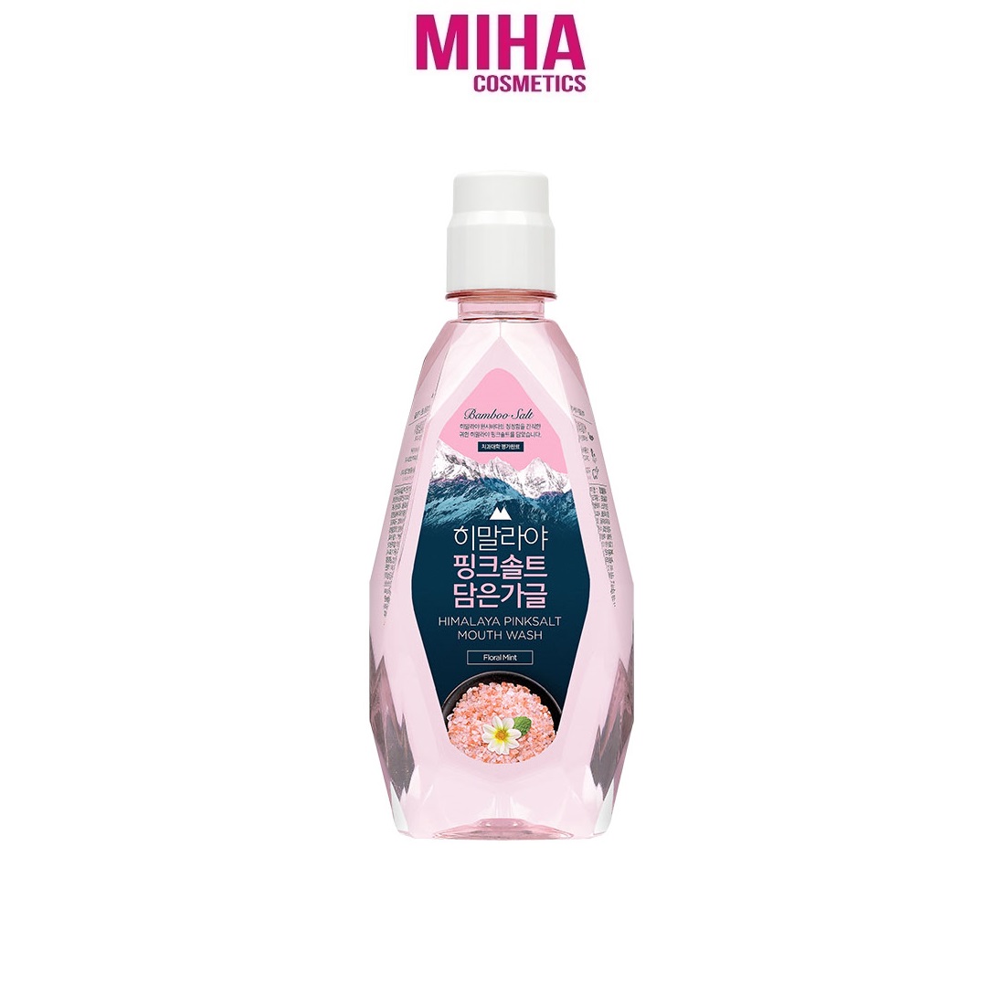 Nước Súc Miệng Muối Hồng Himalaya Hoa Bạc Hà 320ml Hàn Quốc